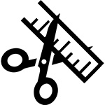 はさみとメジャー