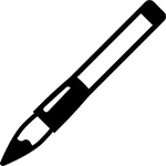 書道の筆